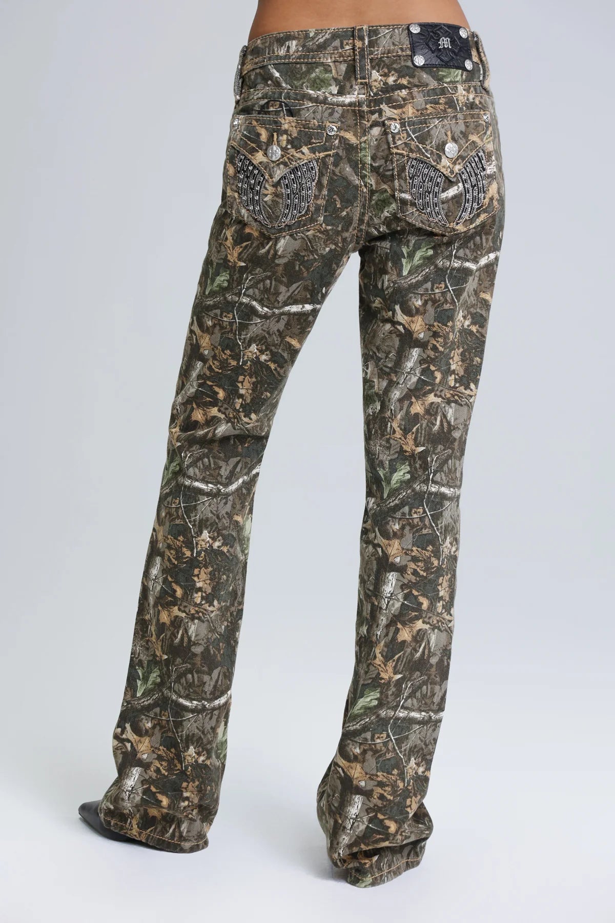 Camo Bootcut Jeans