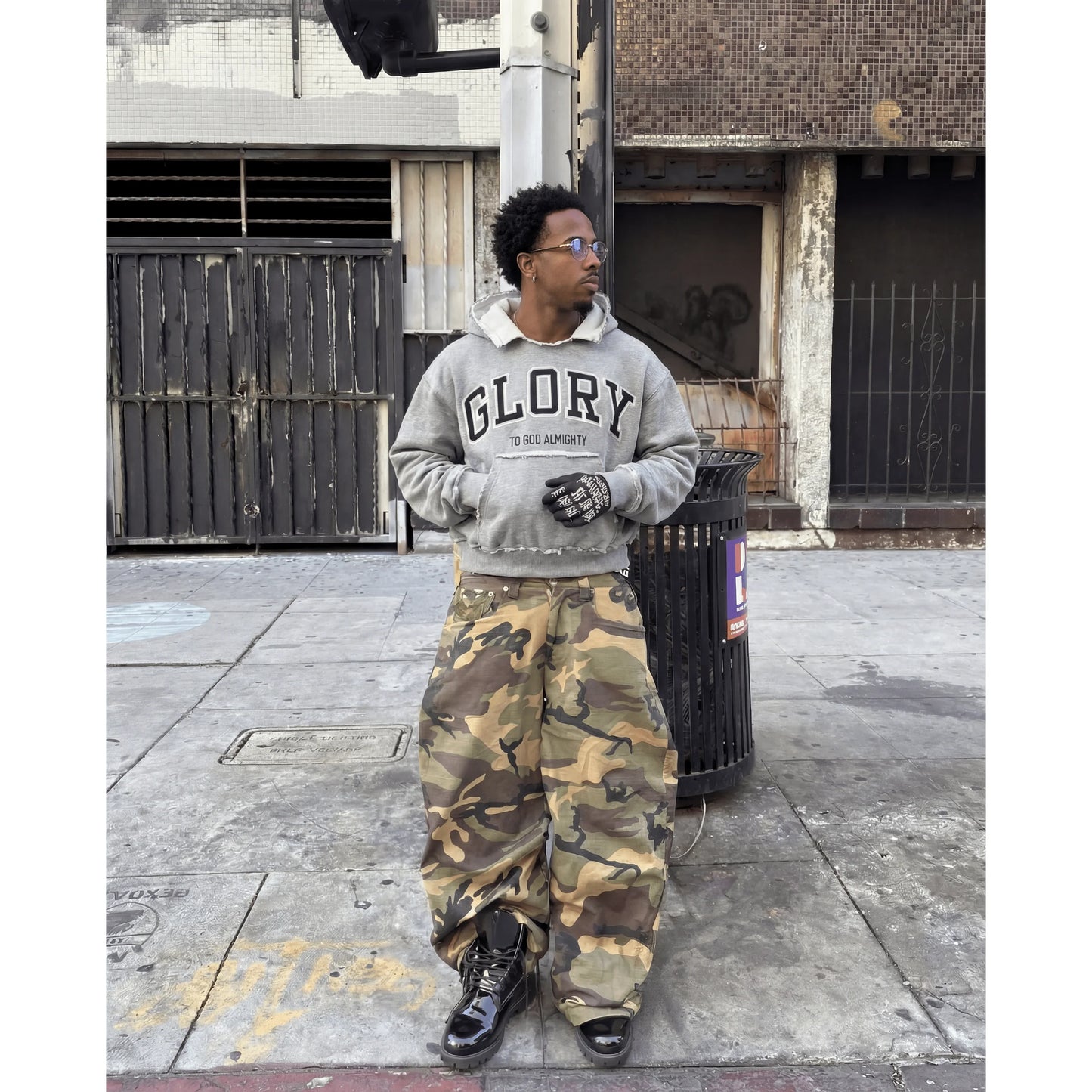 Glory Distressed Hoodie