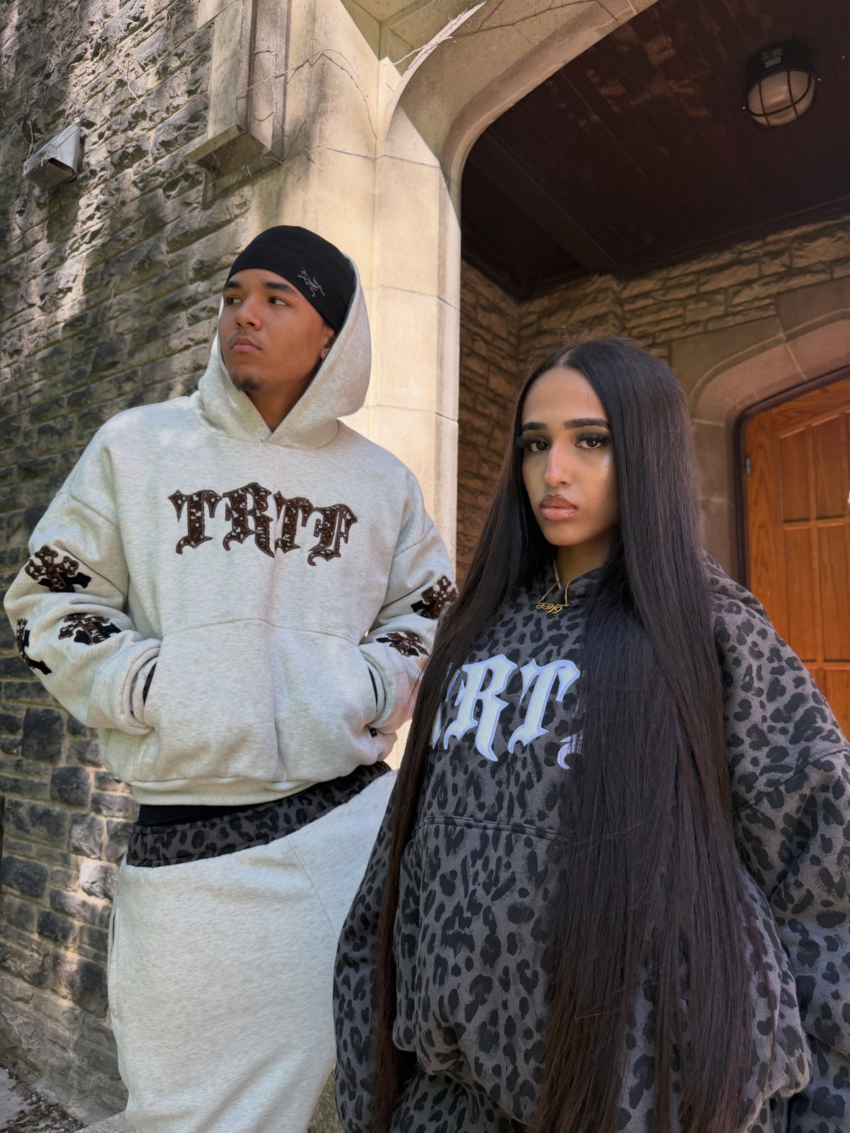 Reversible Leopard Sweatsuit