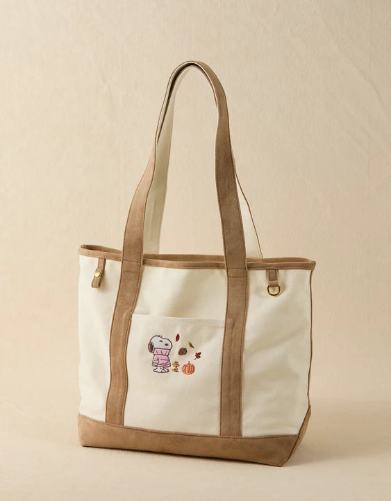 Off Duty Snoopy Tote Bag