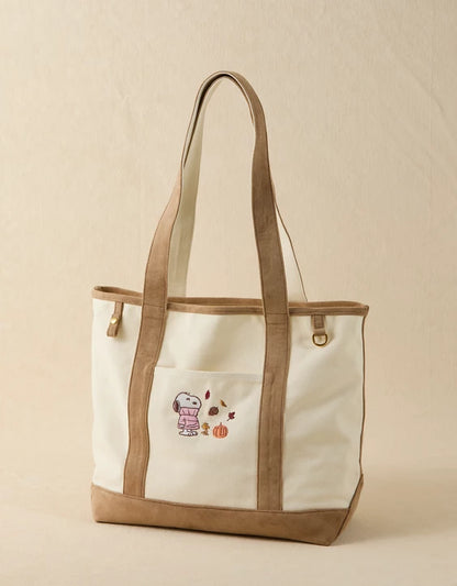 Off Duty Snoopy Tote Bag