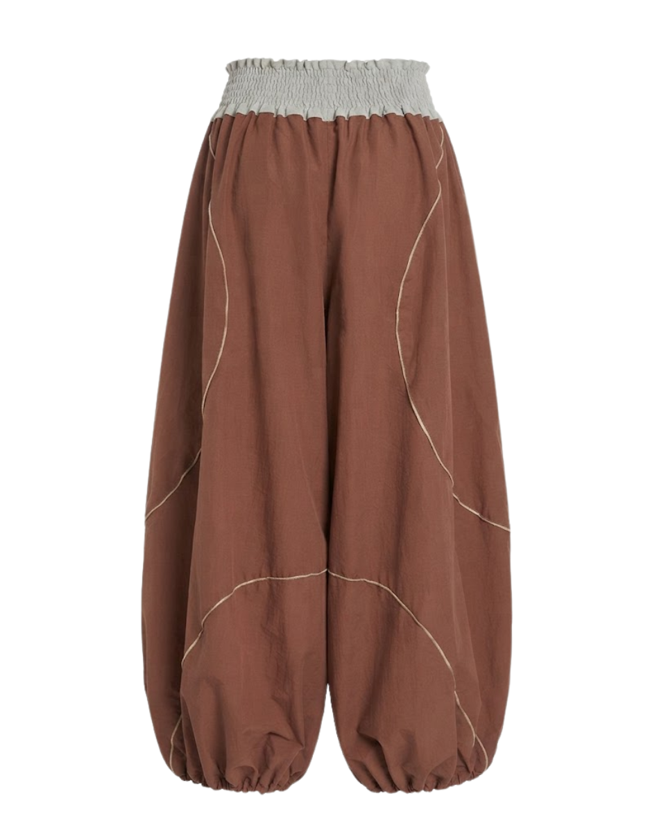Oversized Parachute Pants