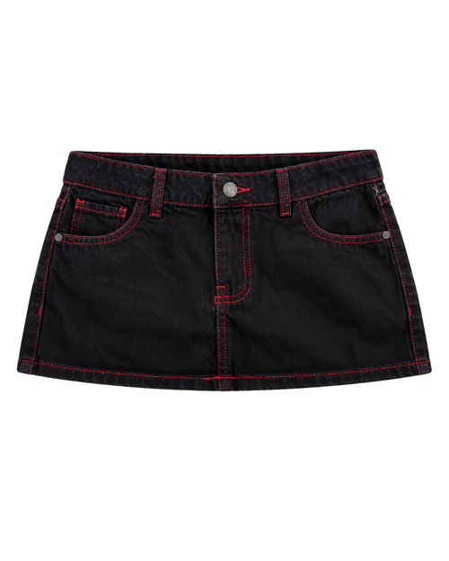 Red Mini Skirt