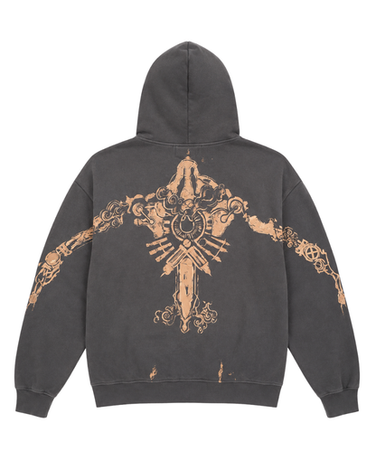 Custom Bleach Hoodie