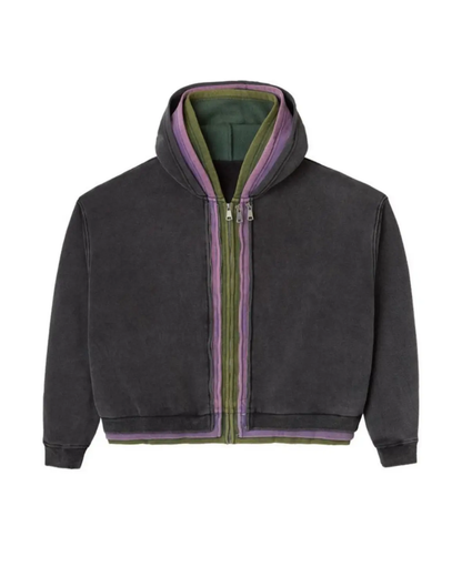 3 Zip Hoodie