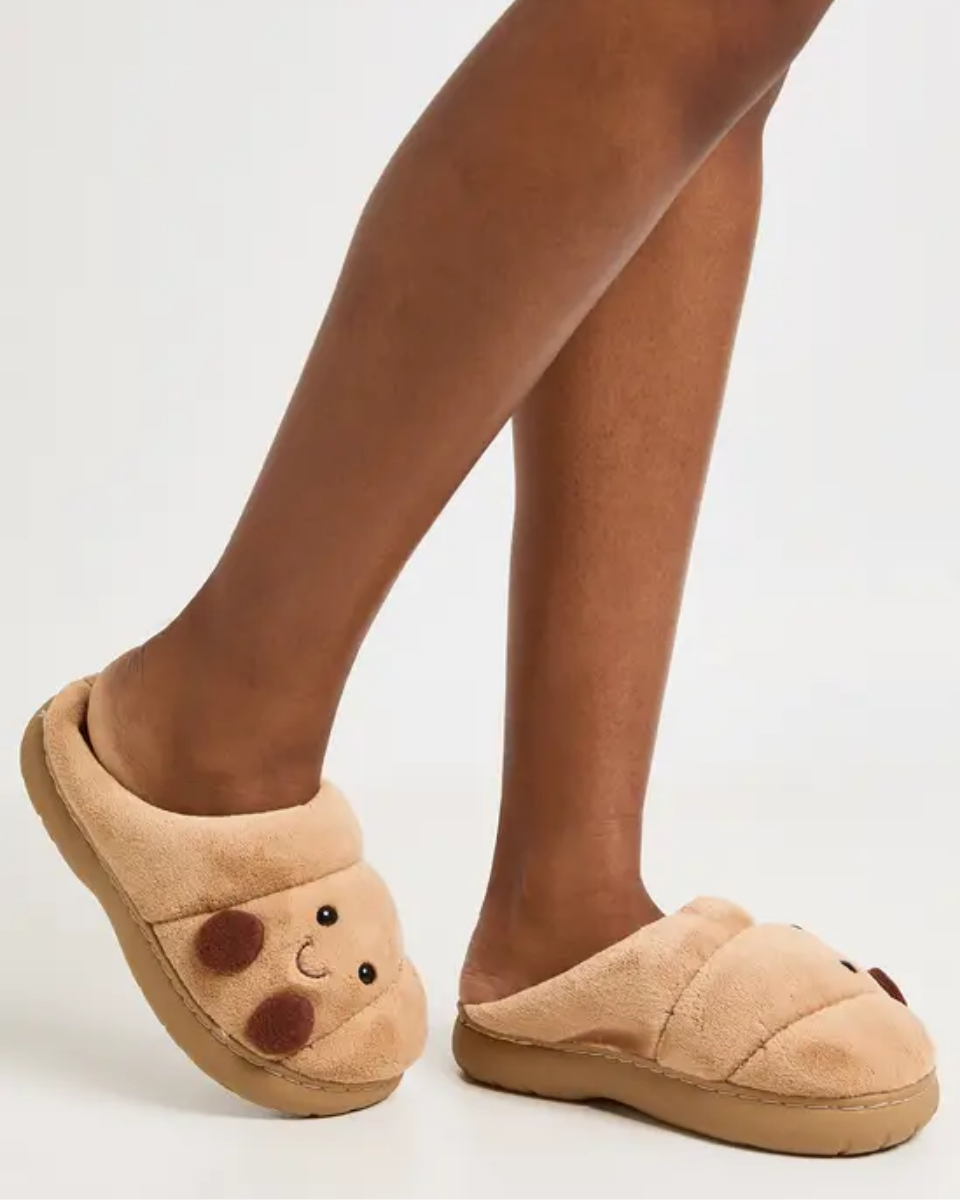 Croissant Jellycat Slippers
