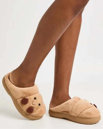 Croissant Jellycat Slippers
