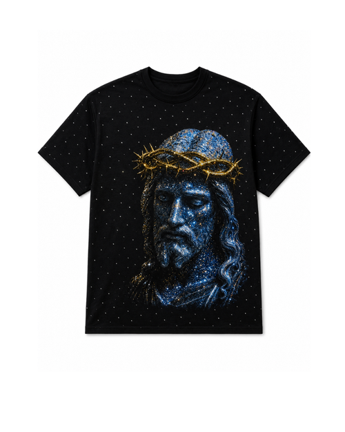 Rhinestone Jesus Shirt
