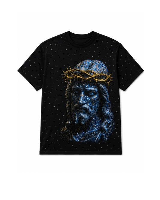Rhinestone Jesus Shirt