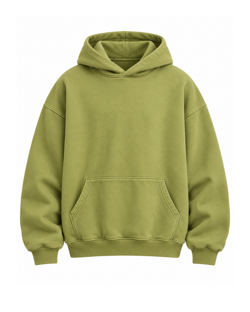 Olive Floral Hoodie