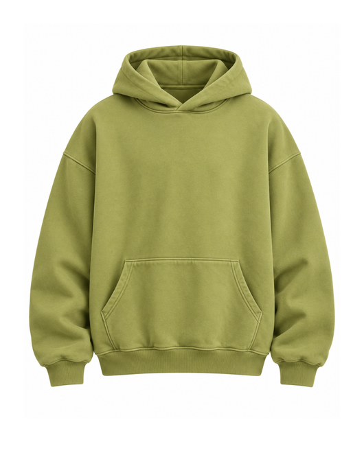 Olive Floral Hoodie
