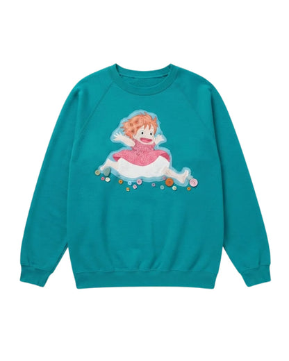 Ponyo Crewneck Sweatshirt