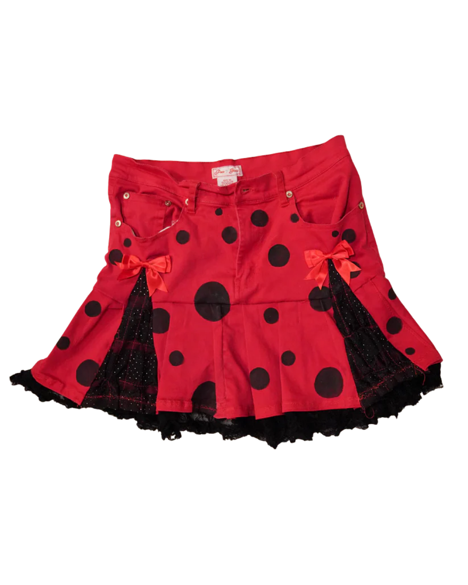 Red Ladybug Skirt