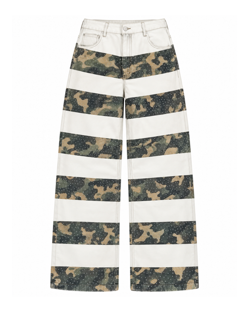 Camo Block Jeans