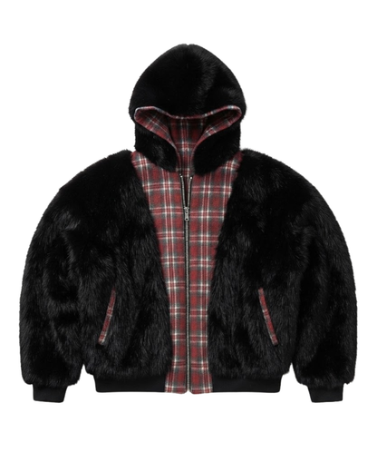 Plaid Reversible Jacket