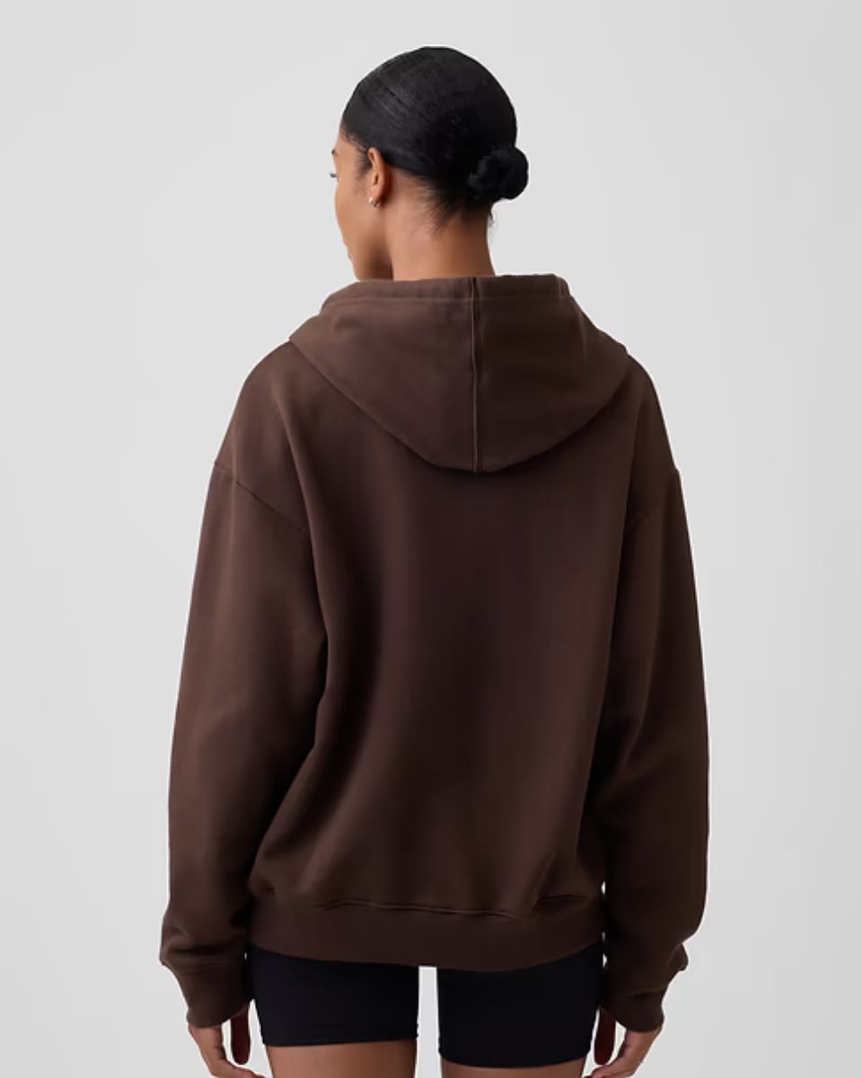Leopard Logo Hoodie