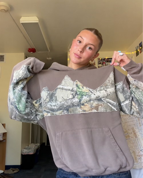 Camo Mountains Hoodie