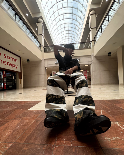 Camo Block Jeans