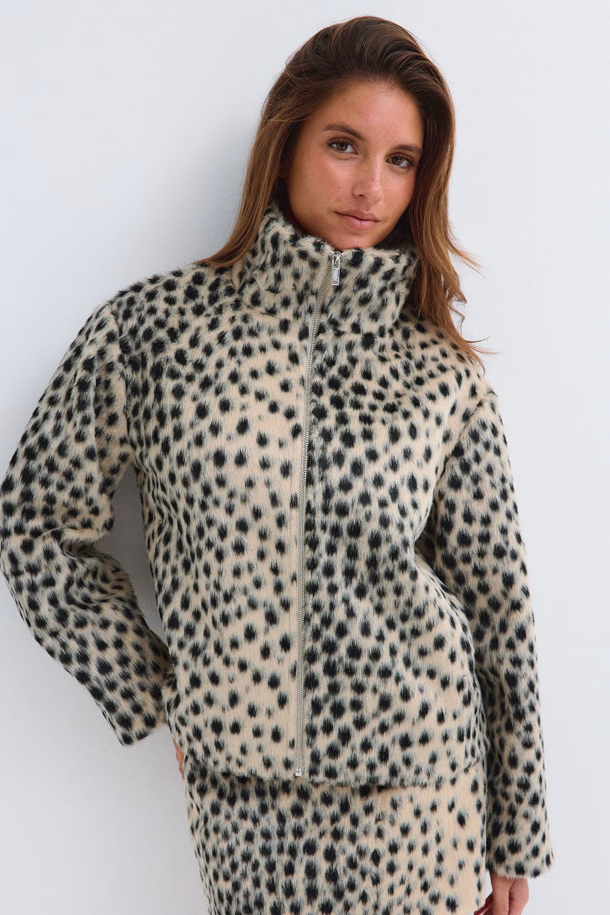 Leo High Neck Jacket