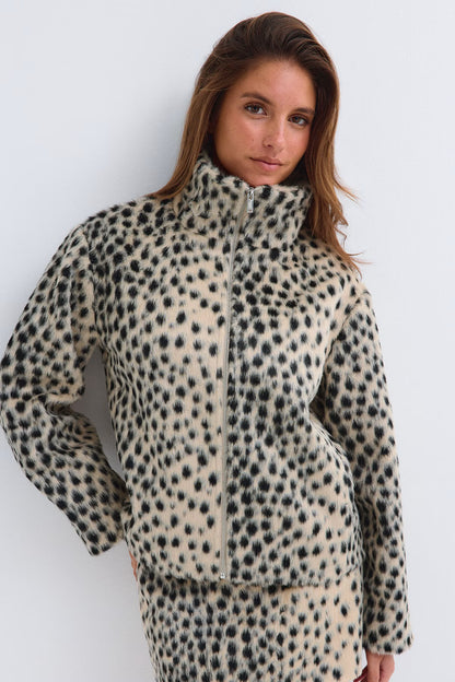 Leo High Neck Jacket