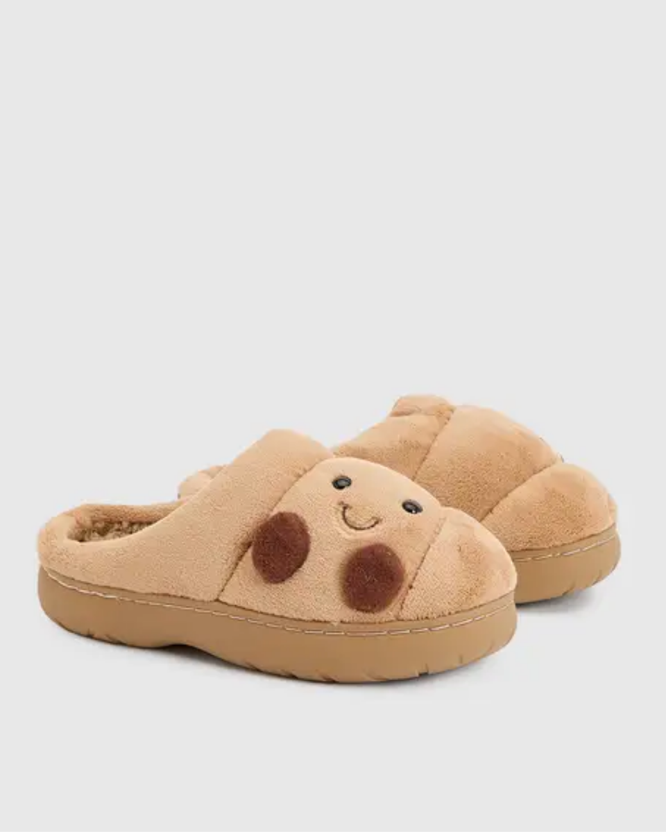 Croissant Jellycat Slippers
