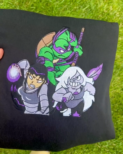 Cartoon Crossover Hoodie