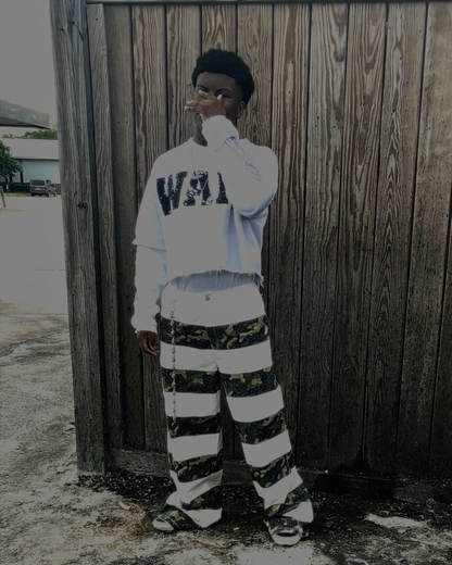 Camo Block Jeans