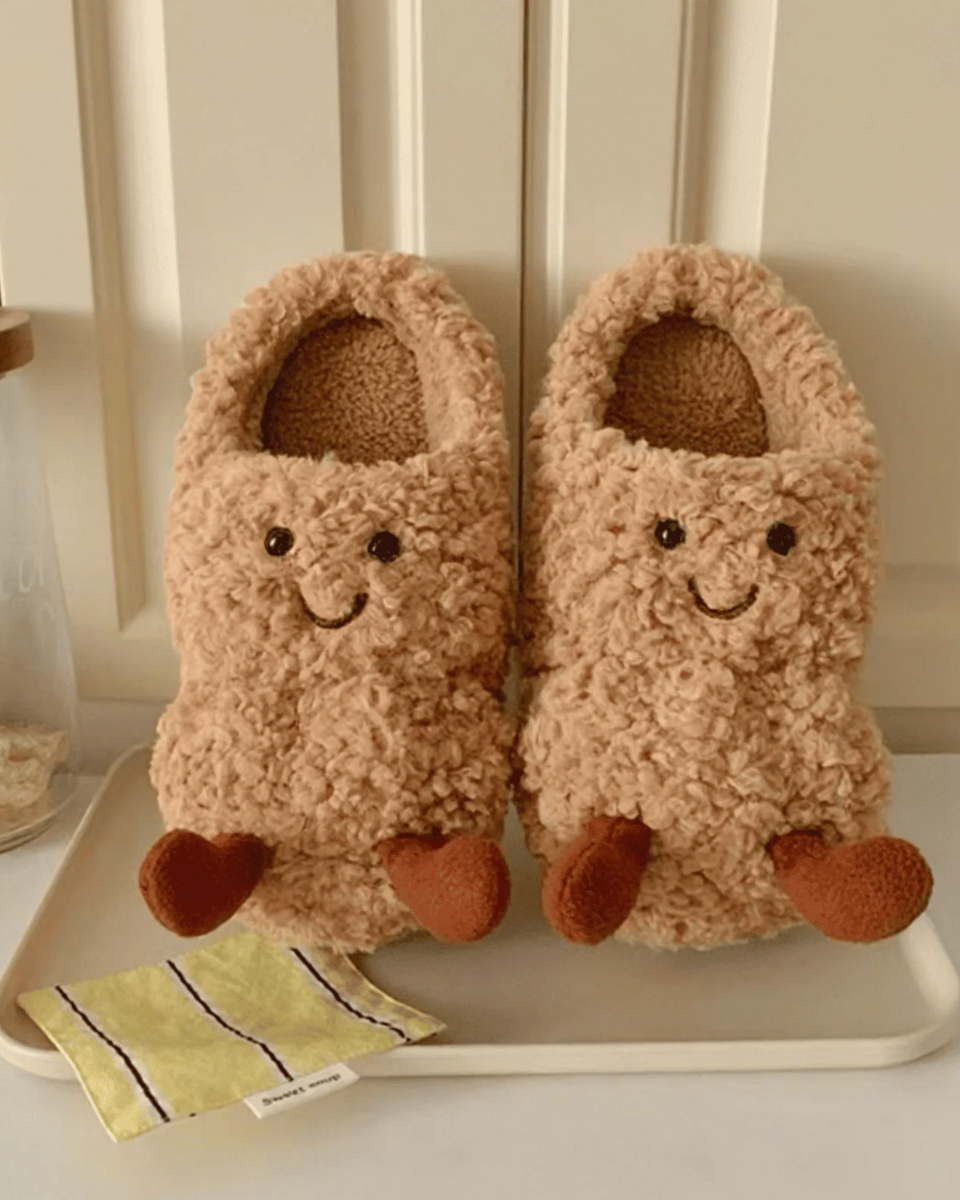Croissant Jellycat Slippers