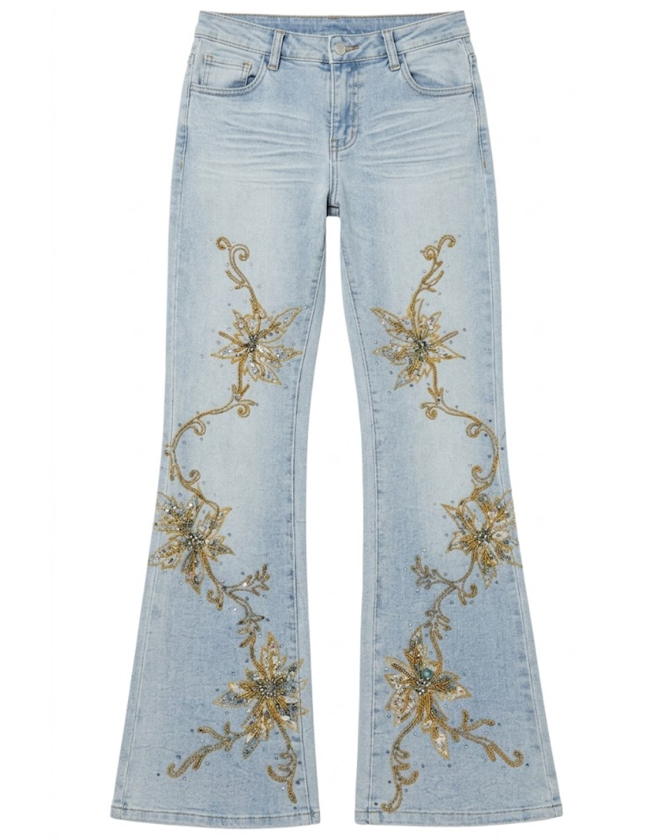 Embellished Jeans