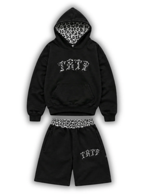 Reversible Leopard Sweatsuit