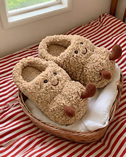 Croissant Jellycat Slippers