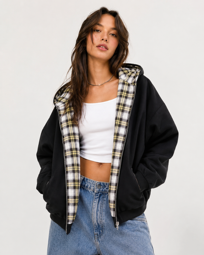 Flannel Lined Zipup