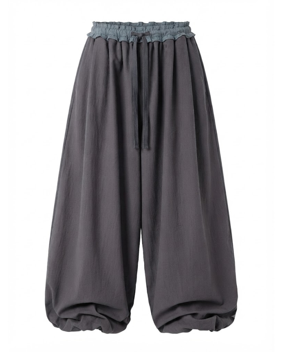 Oversized Parachute Pants