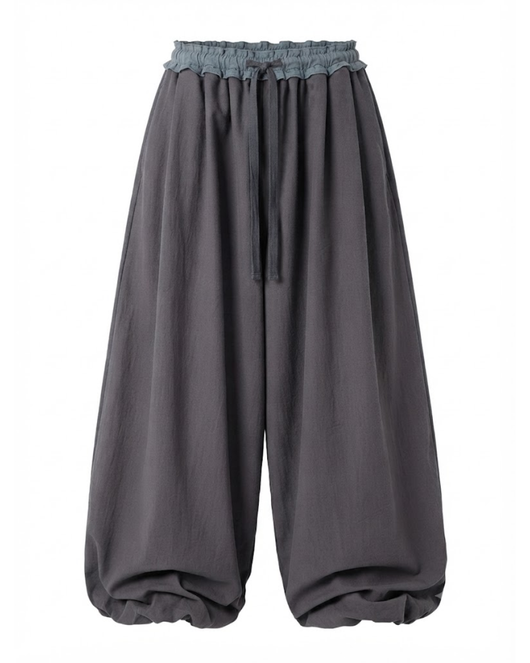 Oversized Parachute Pants