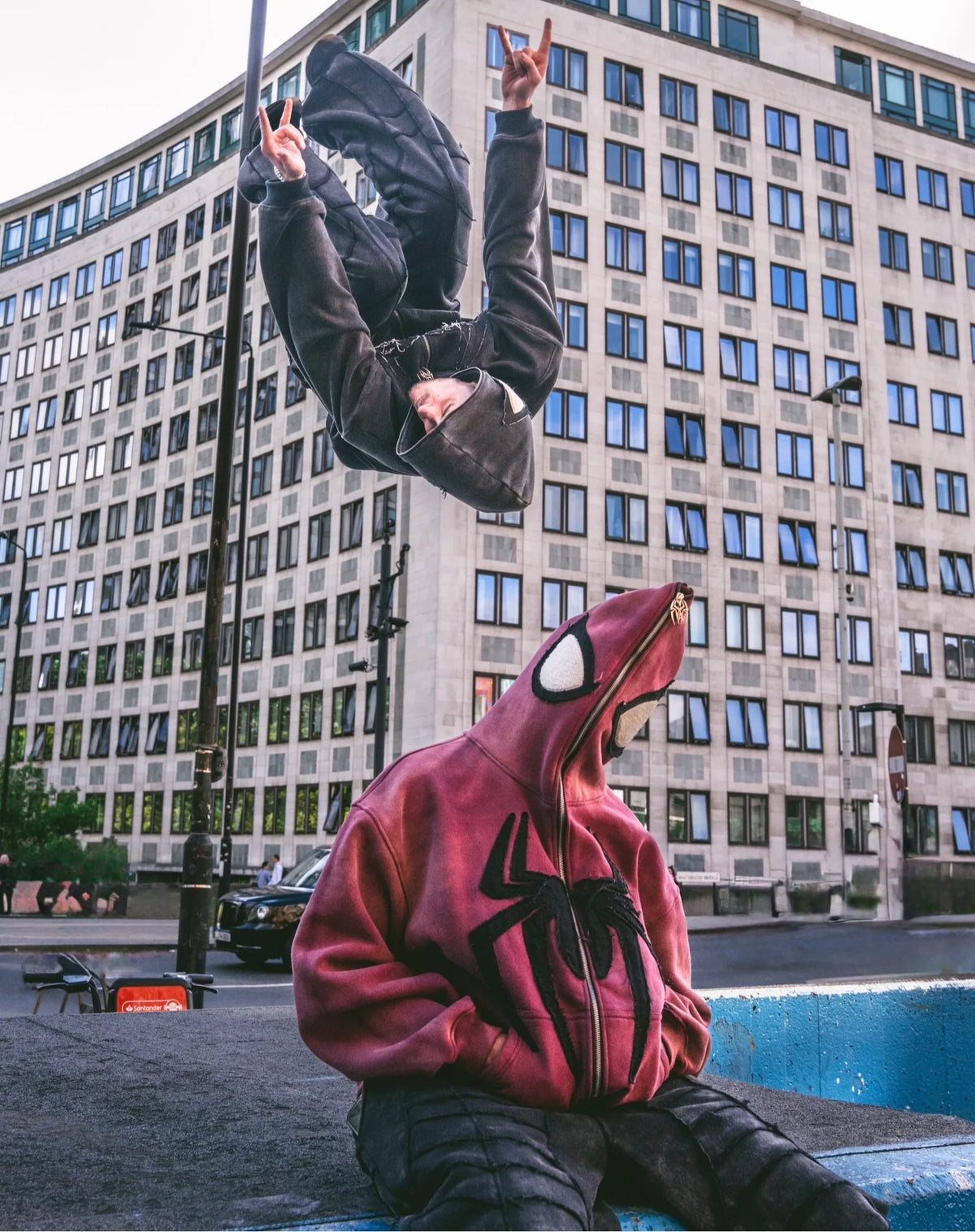 Spider Mask Hoodie