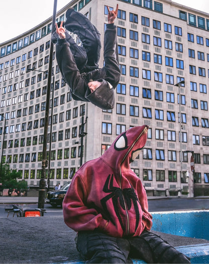 Spider Mask Hoodie