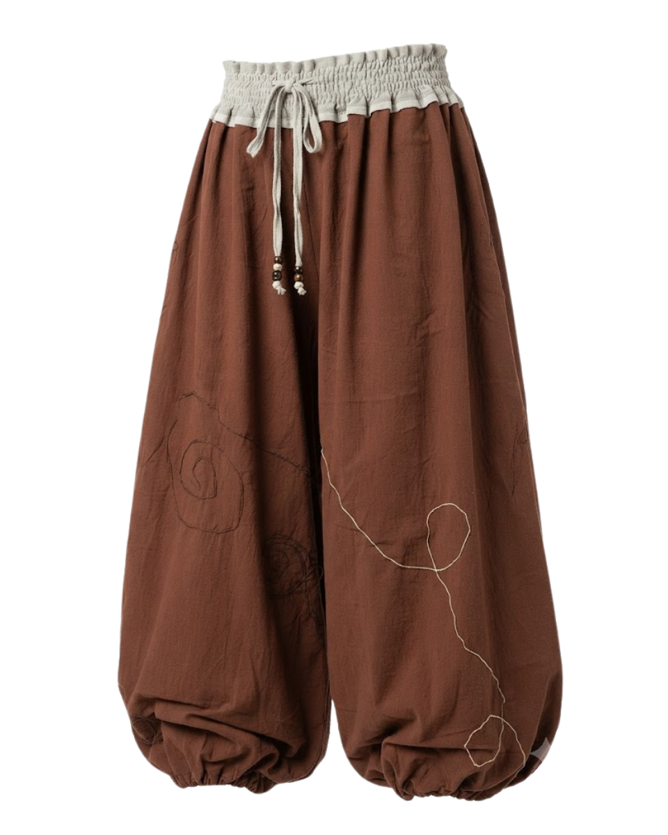 Oversized Parachute Pants