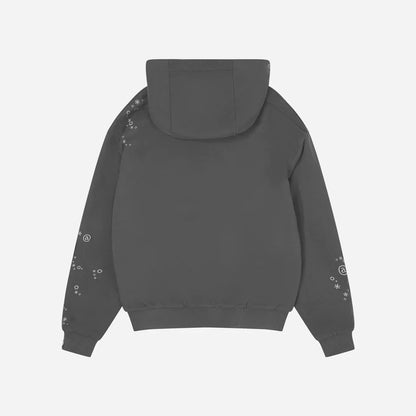 Burned Out Reversible Zip