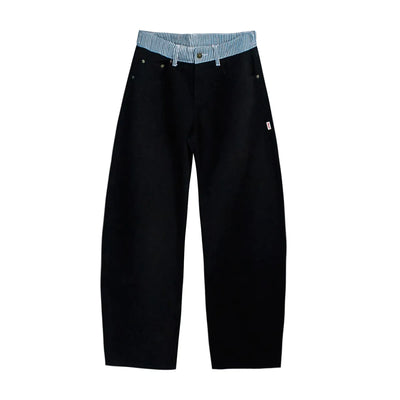 Adjustable Low-Rise Jeans