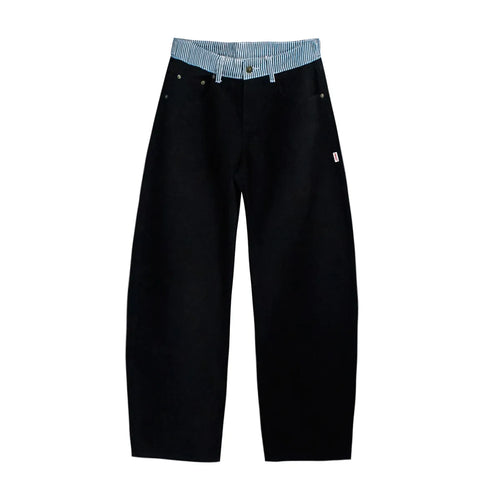 Adjustable Low-Rise Jeans