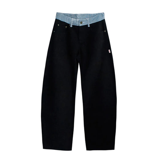 Adjustable Low-Rise Jeans