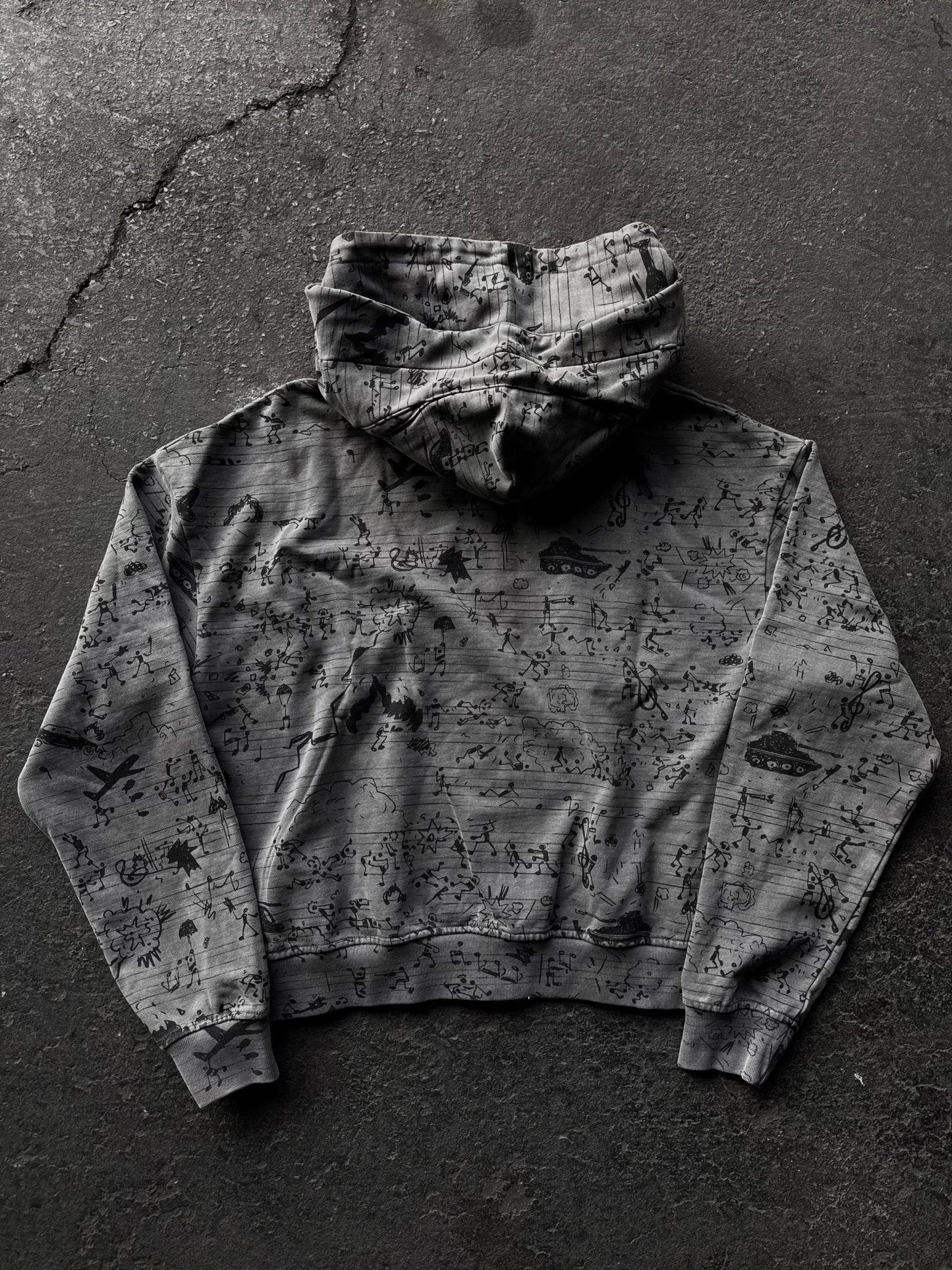 Headphone Zip Up Hoodie