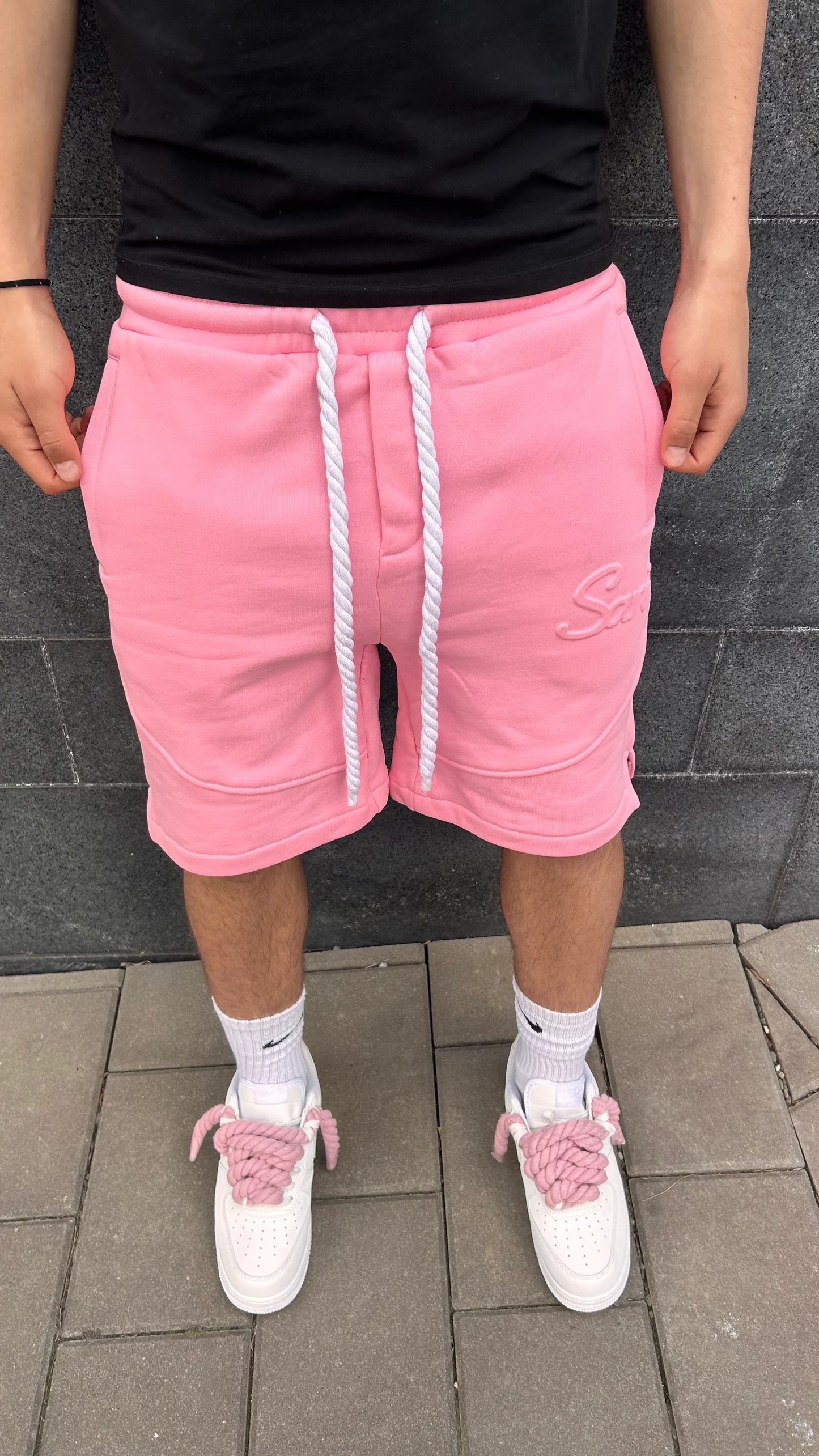 Pink Sweat Shorts