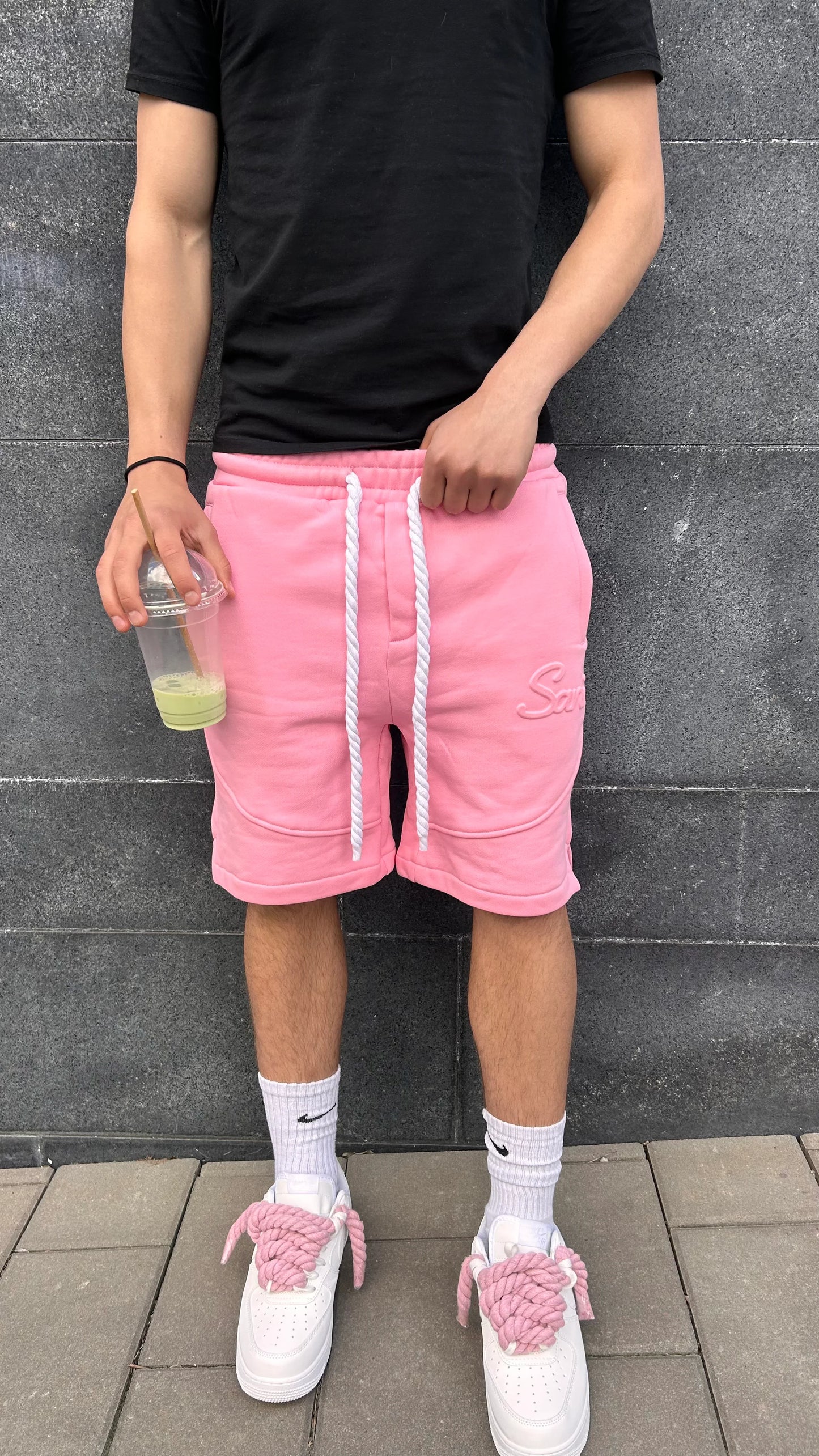 Pink Sweat Shorts