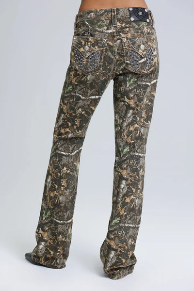 Camo Bootcut Jeans