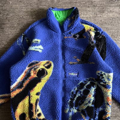 Frogger Reversible Fleece