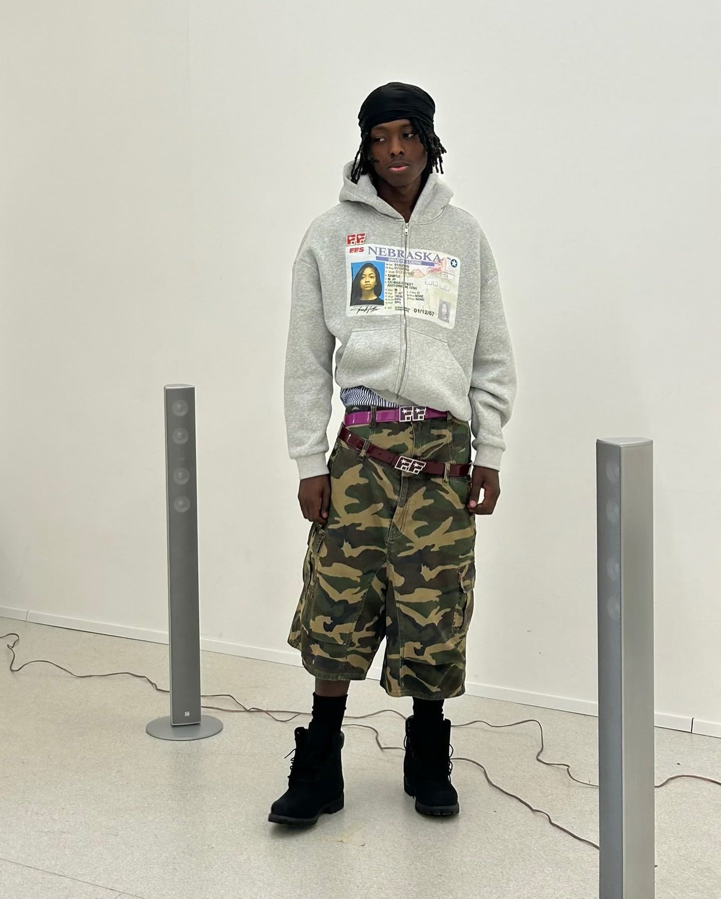 Nebraska ID Zip Up Hoodie