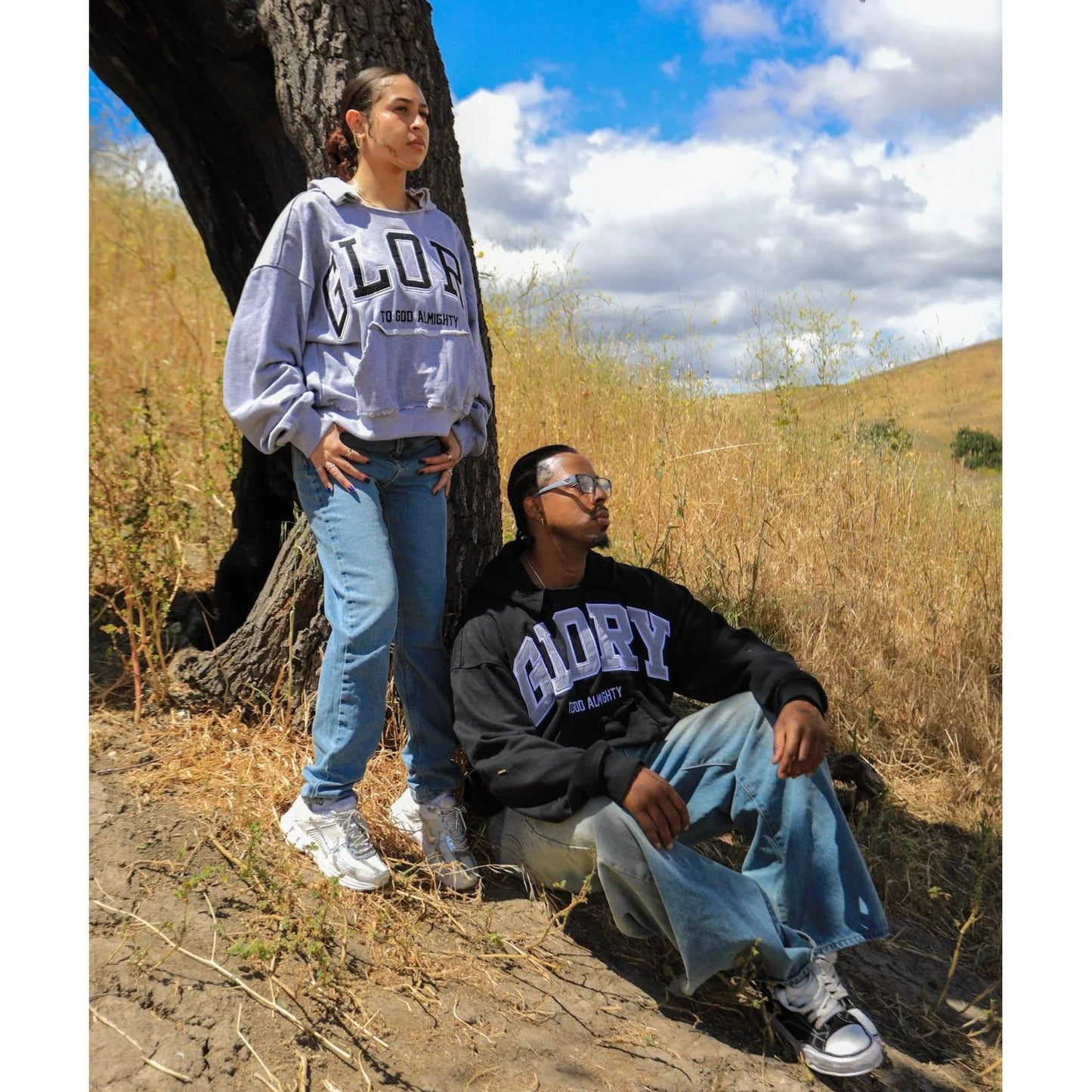 Glory Distressed Hoodie