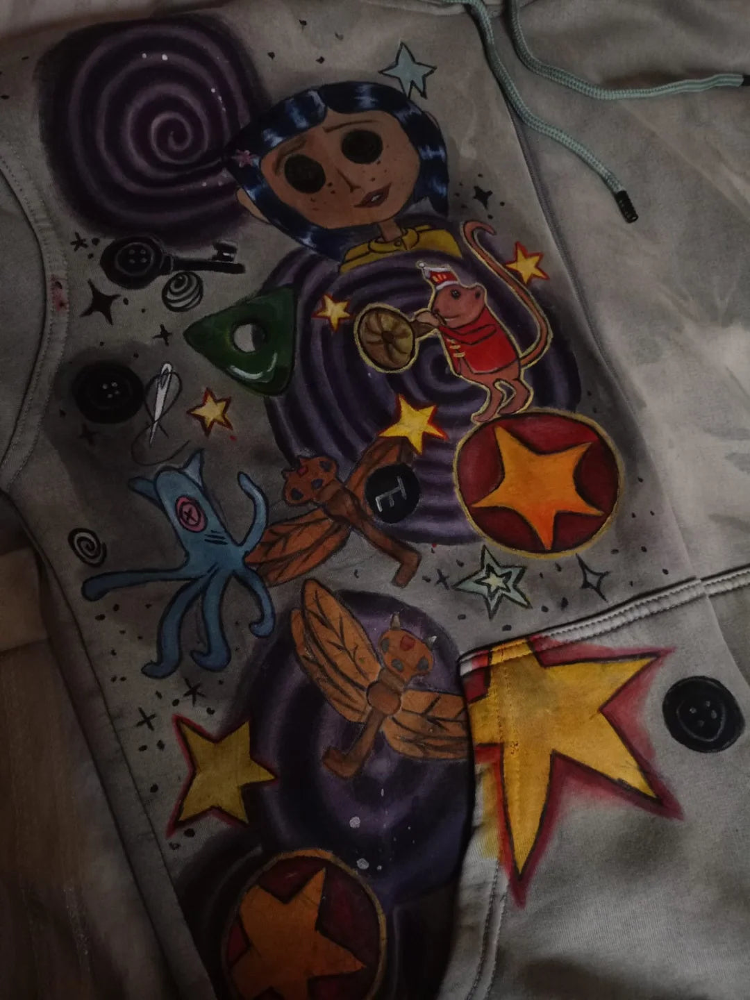 Coraline Graphic Hoodie