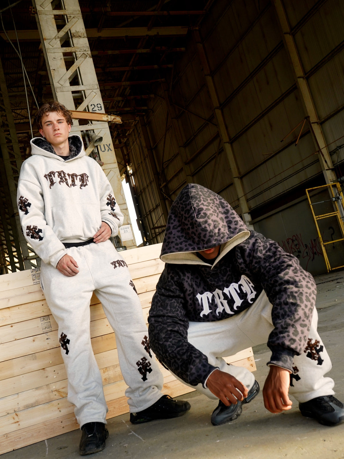 Reversible Leopard Sweatsuit